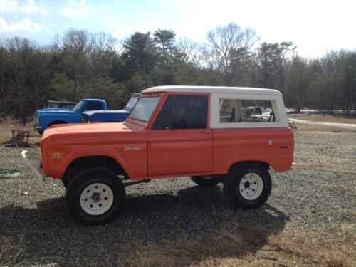 1971 ford bronco uncut early bronco fresh paint