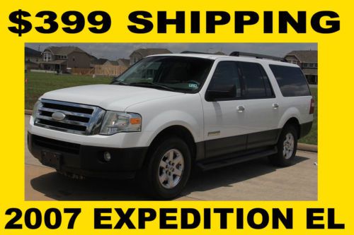 2007 ford expedition el, 8 passenger,clean tx title,rust free,weekend sale