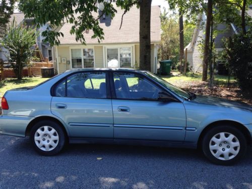 2000 honda civic blue - 1 owner - non smoker- new tires - ready for a home