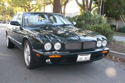 1998 jaguar xjr, v8 supercharged, low-56k miles, 1-owner, clean autocheck