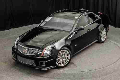 Sell used 2010 Cadillac CTS V Sedan 4-Door Supercharged Black Raven in