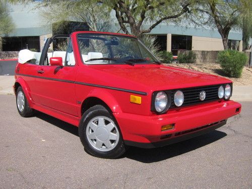 1988 volkswagen cabriolet, 1.8l 4cyl, automatic, cold a/c, fully serviced ca car