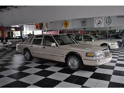 1997 lincoln town car cartier for sale