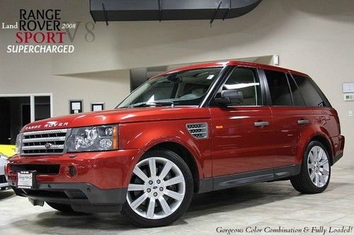 2008 land rover range rover sport supercharged rear seat dvd stormer 20s wow! $$