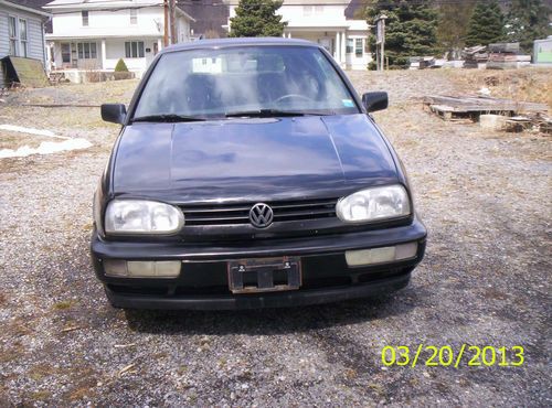 1995 volkswagen cabrio base convertible 2-door 2.0l