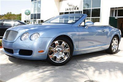 2008 bentley continental gtc convertible - extreme low mileage - mint