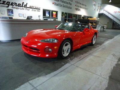 94 red convertible v10 sport coupe leather cd low miles roadster hard top