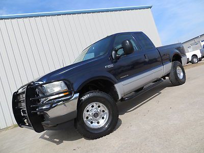 02 f250 (7.3) diesel short-bed programmer+ afe intake (carfax) 4wd ranch-hand tx