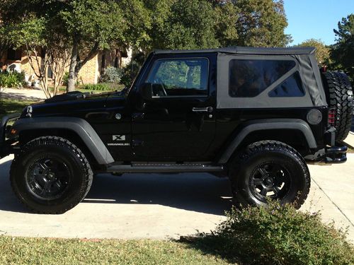 2008 jeep wrangler x sport utility 2-door 3.8l