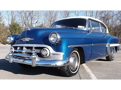 1953 bel air (rare no post coupe) runs and drives l@@k video