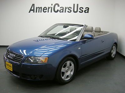 2003 a4 convertible carfax certified excellent condition
