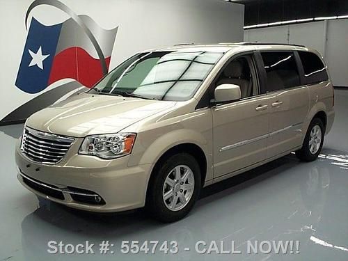 2013 chrysler town &amp; country touring dvd rear cam 18k! texas direct auto
