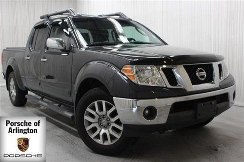 2011 nissan frontier sl 4x4 one owner crew cab running boards low miles leather