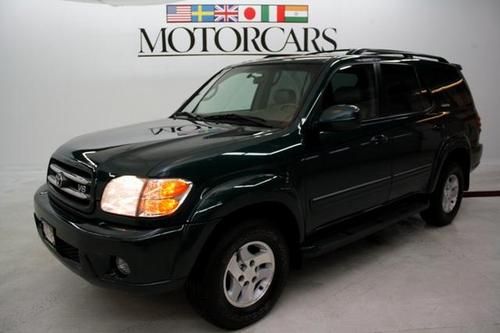 2001 toyota sequoia limited! leather, 3rd row, jbl,sunroof, great shape! finance