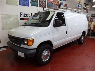 No reserve 2006 ford e-350 cargo, v10, 1 owner off corp.lease
