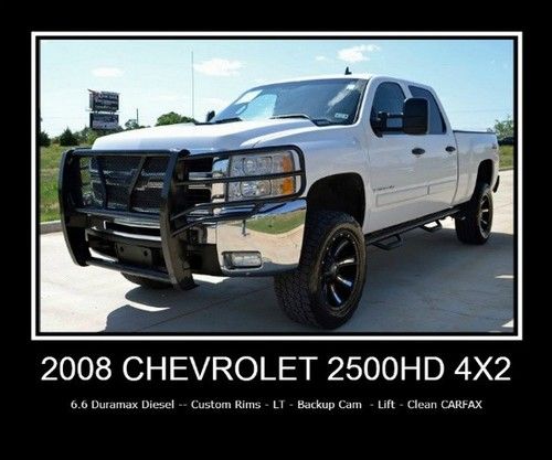 4x4 look on a 4x2 truck -- duramax diesel -- 1lt  -- backup cam -- clean carfax!