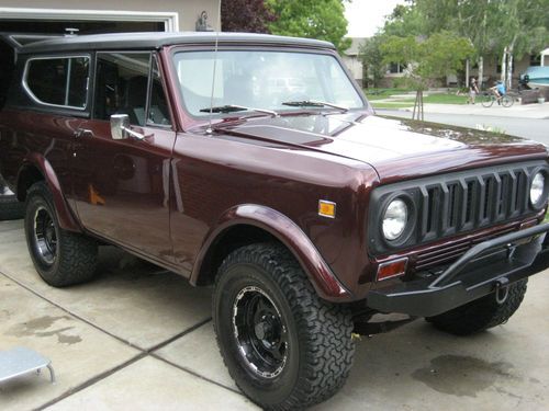 1974 international scout ii, 4x4, runs, drives and looks great