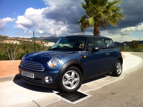 Mini one r56 2009 only 6200 miles located in spain uk car rhd not lhd spanish