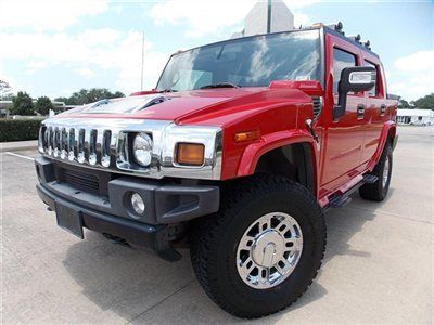 2007 hummer h2 sut 4x4 navigation dual dvd's rearview cam heated seats loaded!