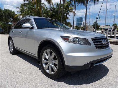 Florida 2007 infinity fx45 tech package extra clean highway car excellent value