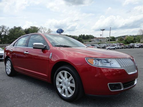 2010 lincoln mkz awd 18k miles heated cooled leather video lincoln certified!