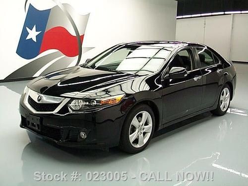 2010 acura tsx automatic htd leather sunroof xenons 51k texas direct auto
