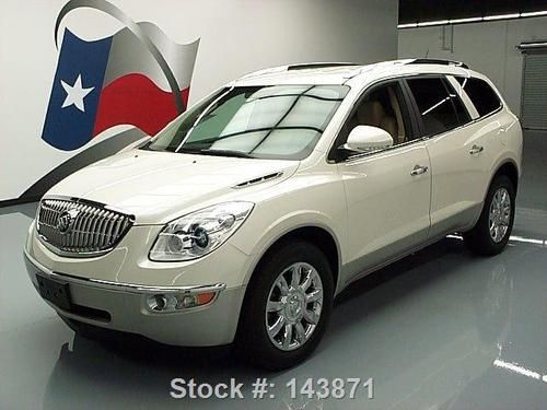 2011 buick enclave cxl htd leather nav dvd rear cam 59k texas direct auto