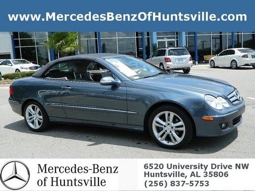 Clk350 grey gray leather convertible low miles finance