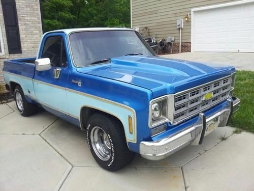 Sell Used 1977 Chevy Silverado C10 Engine Size 400 Small
