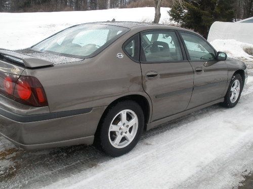 2003 chevrolet impala ls sport sedan 4-door 3.8l