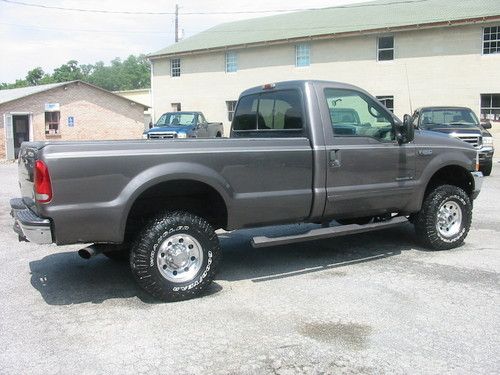 Sell used 02 Ford F250 Superduty 4WD Reg Cab 7.3 Powerstroke diesel 6