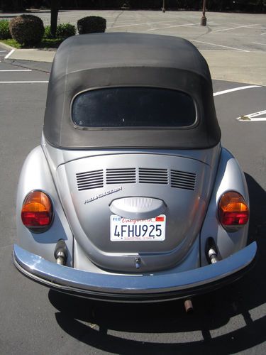 Sell used 1975 Volkswagen Classic VW Beetle Convertible ...