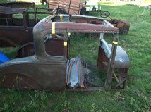 Coupe, ford, rat rod, hot rod, street rod, barn find, model a