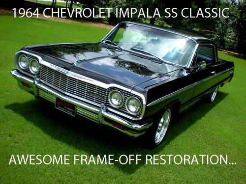 1964 chevrolet chevy impala ss concours quality frame-off original owner story