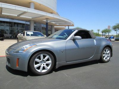2004 silver v6 automatic leather miles:75k roadster
