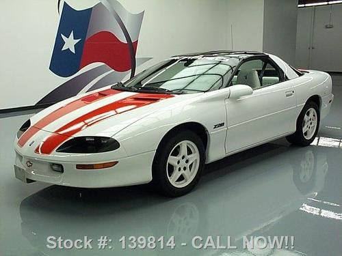 1997 chevy camaro z28 5.7l v8 6-speed leather only 22k texas direct auto