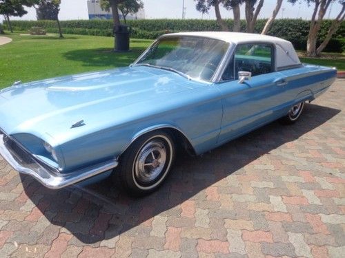 1966 ford t-bird*cosmetic restoration*daily driver*rust free*factory a/c*