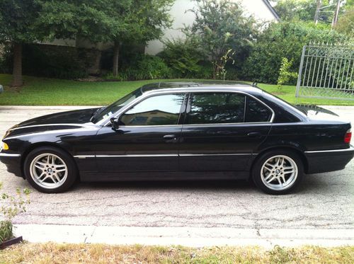 2001 bmw 750 il black 15000 miles 1400 miles a year never been driven in rain
