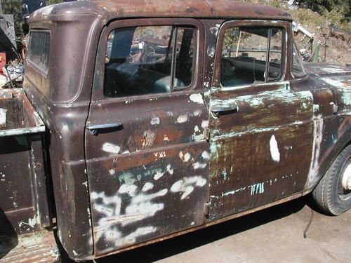 Sell Used 1959 Ford Crew Cab 4 Door Pickup Truck Rare Short Box