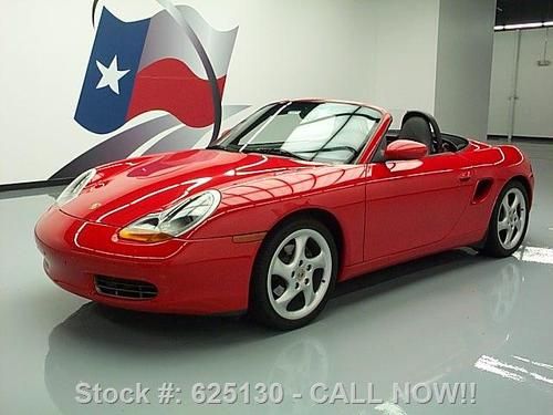 2002 porsche boxster roadster tiptronic htd leather 36k texas direct auto