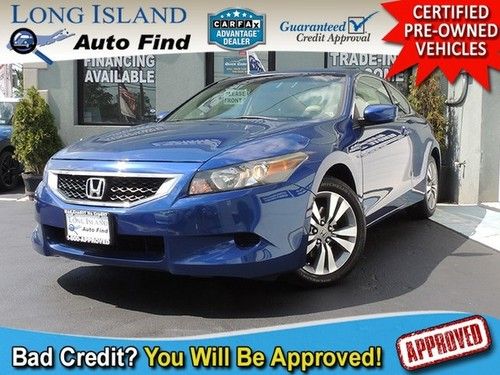 09 blue coupe auto nav leather heated seats clean carfax sunroof we finance!