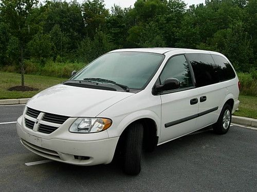 dodge minivan gas mileage Sell used 2007 Dodge Grand Caravan SE Low mileage/No