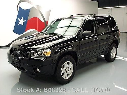 2007 ford escape xlt 3.0l v6 4x4 sunroof roof rack 69k texas direct auto