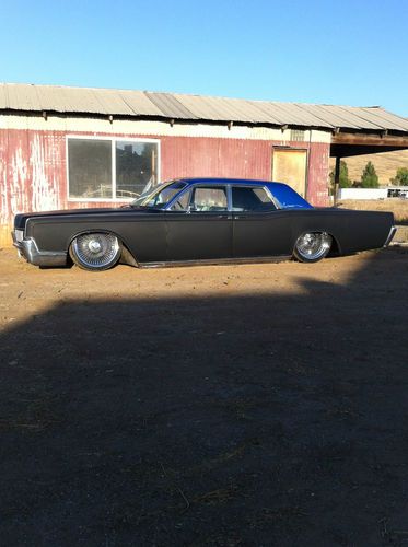 1967 lincoln continental, suicide doors, air bagged, lowrider, rat rod