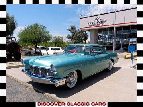1956 lincoln continental mark ii 2dht-actual miles, 368ci, v8, ps, ac, automatic