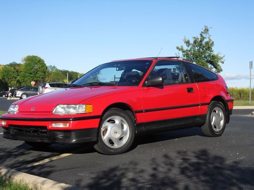 1991 honda crx si coupe excellent original condition 144k miles awesome machine!