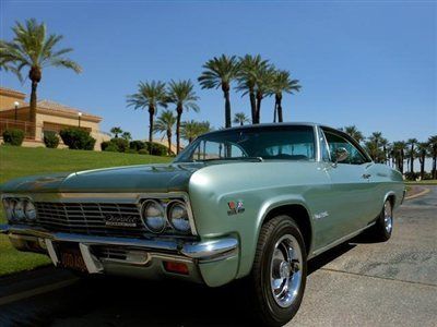 1966 chevrolet impala super sport big block california ss factory ac no reserve!