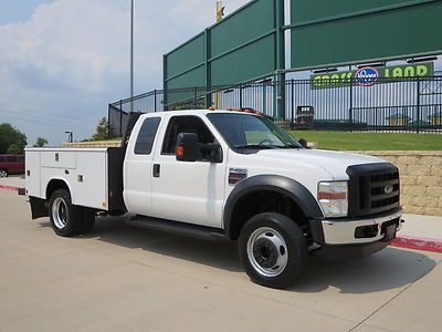 2008 f-450  utility bed one owner and texas own carfax certified