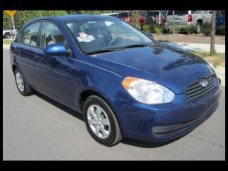 2009 hyundai accent 4dr sdn auto gls air conditioning front airbags remote keys