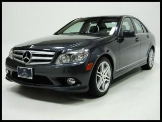 10 benz c350 v6 sport package sunroof heated seats bluetooth spoiler amg wheels